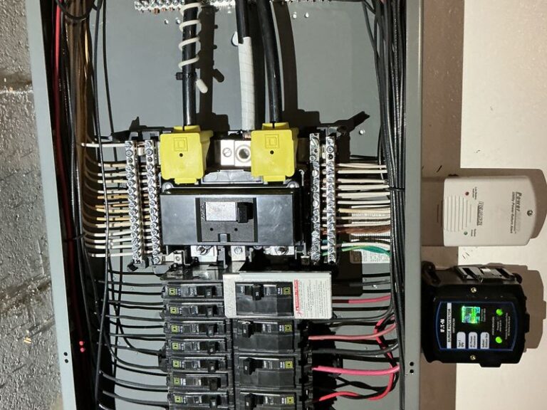 Whole-home surge protection and safety panel