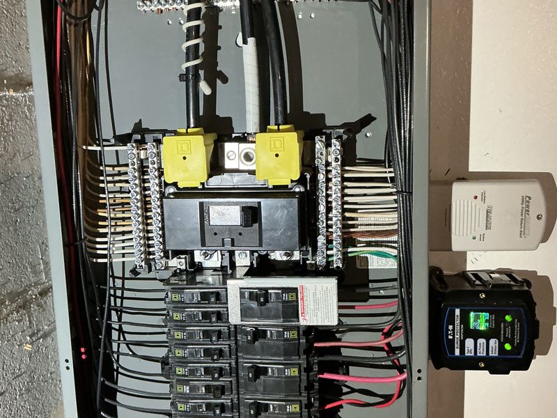 Whole-home surge protection and safety panel